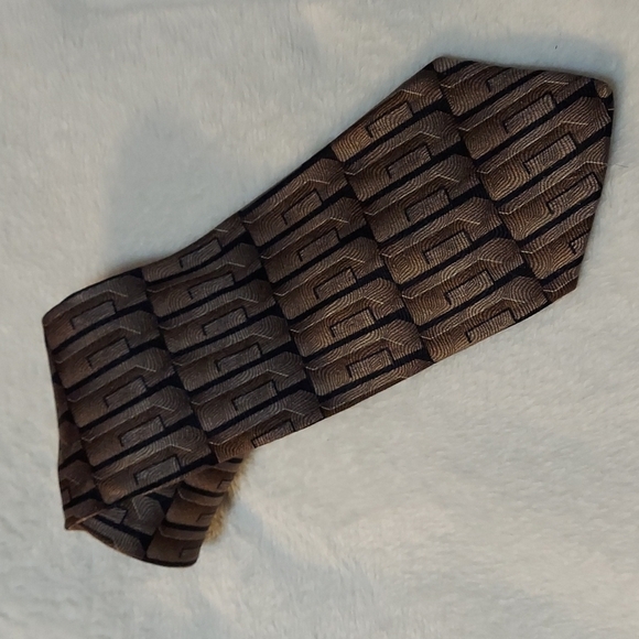 Jf J Ferrar Silk Tie - Picture 1 of 5